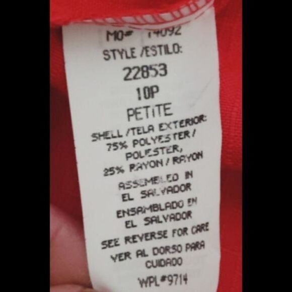 Vintage 80s 90s Red Oversized Boyfriend Blazer - Picture 7 of 10